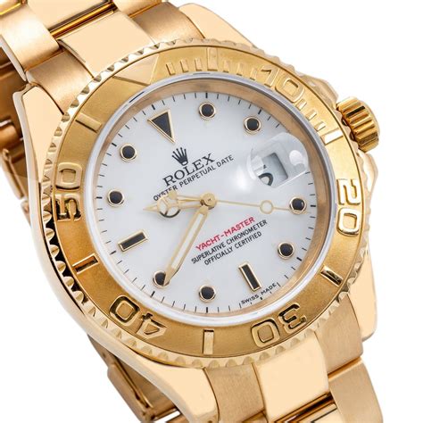 rolex yachmaster gold|rolex yacht master price.